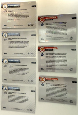 Topps rookie a debut karty Garnacho 7x