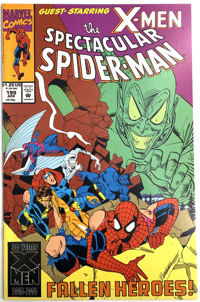 Spectacular Spider-Man #199 VF 1993 Marvel komiks