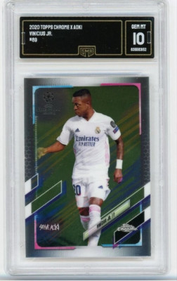 Karta Vinicius Jr. #89, 2020 Topps Chrome X Aoki, GMA 10