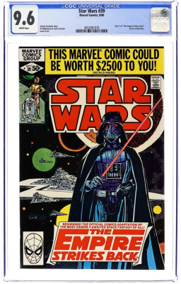 Star Wars #39D (1980) – CGC 9.6 – The Empire Strikes Back Part 1