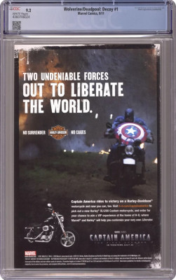 Komiks Wolverine Deadpool The Decoy (2011) 1 CGC 9.2