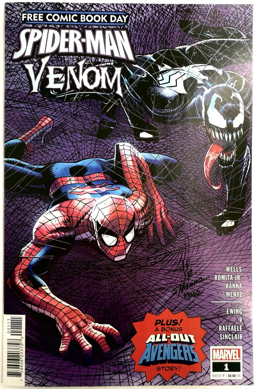 Spider-Man Venom FCBD #1A NM 2022 Marvel komiks