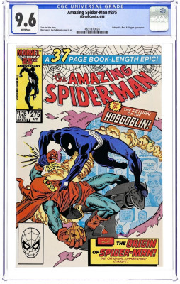 Amazing Spider-Man #275 (1986) – CGC 9.6 – Hobgoblin vs. Spider-Man