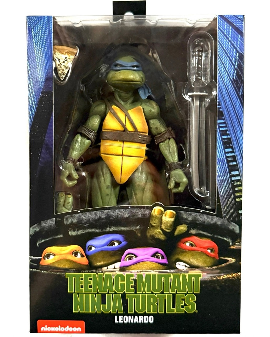 NECA Teenage Mutant Ninja Turtles (1990 Movie) Leonardo 18 cm Akčná Figúrka