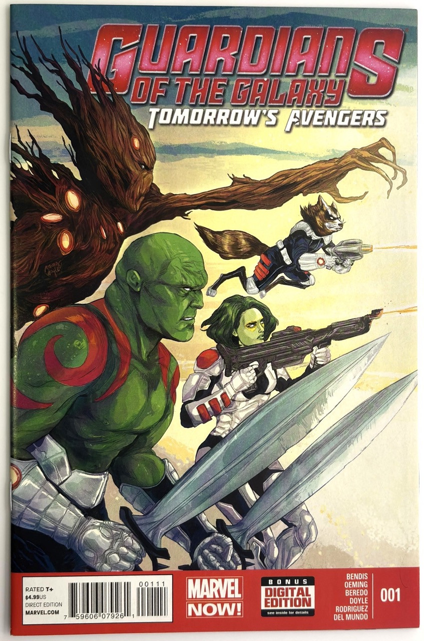 Guardians of the Galaxy Tomorrows Avengers 1A VF 2013 Marvel komiks