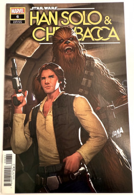 Star Wars Han Solo and Chewbacca #6C VF 2022 Marvel komiks