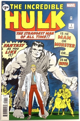 Incredible Hulk Facsimile Edition 1B NM 2023 Marvel komiks