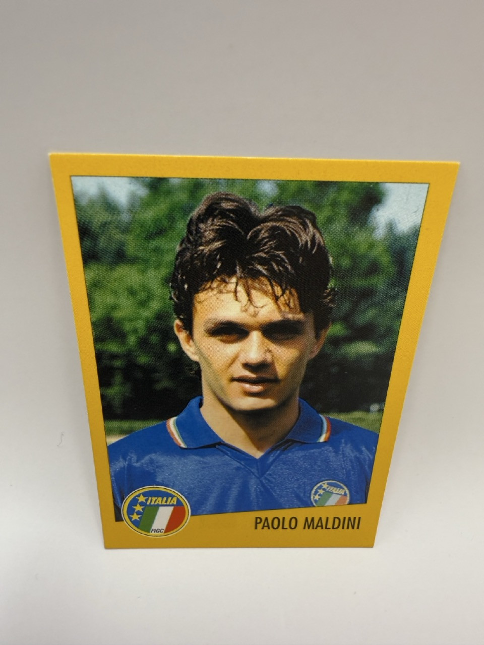 Nálepka Paolo Maldini #38, dres Italia, Merlin 1997-1998