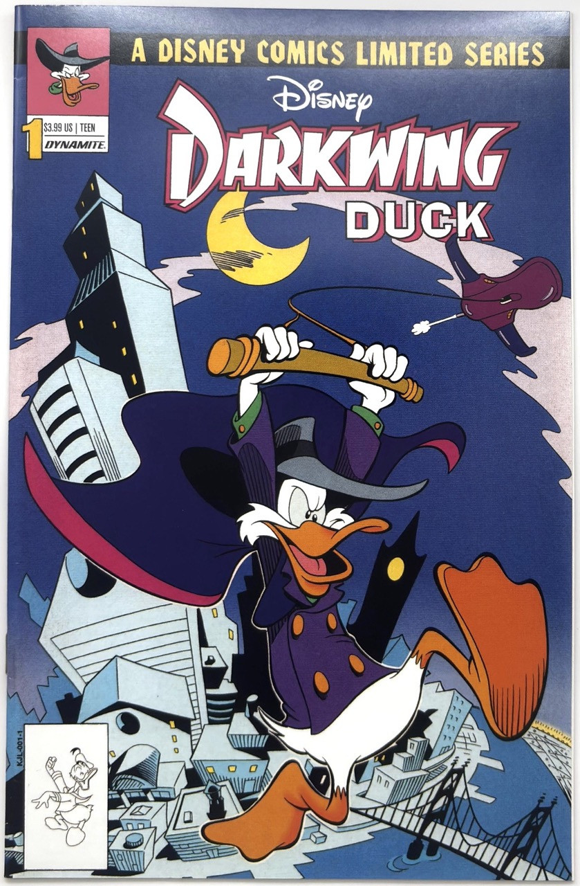 Darkwing Duck Facsimile Edition 1A VF 2023 Dynamite/Disney komiks