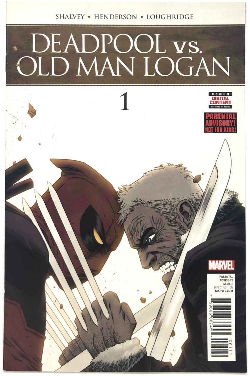 Deadpool vs. Old Man Logan 1A VF 2017 Marvel komiks