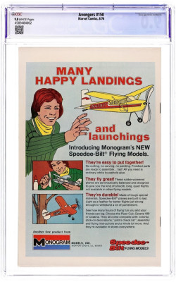 Avengers #150 (1976) – CGC 9.0 – Nová zostava po Serpent Crown