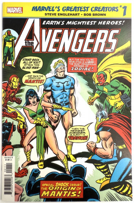 Marvel's Greatest Creators Avengers Origin of Mantis 1 VF 2019 Marvel komiks
