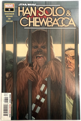 Star Wars Han Solo and Chewbacca #6A VF 2022 Marvel komiks