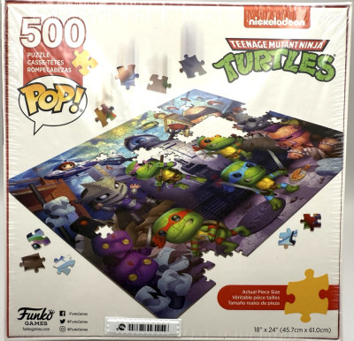 Puzzle 500 kusov Teenage Mutant Ninja Turtles Funko Pop