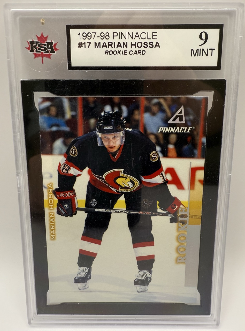 Marián Hossa Rookie #17, 1997-98 Pinnacle, KSA 9