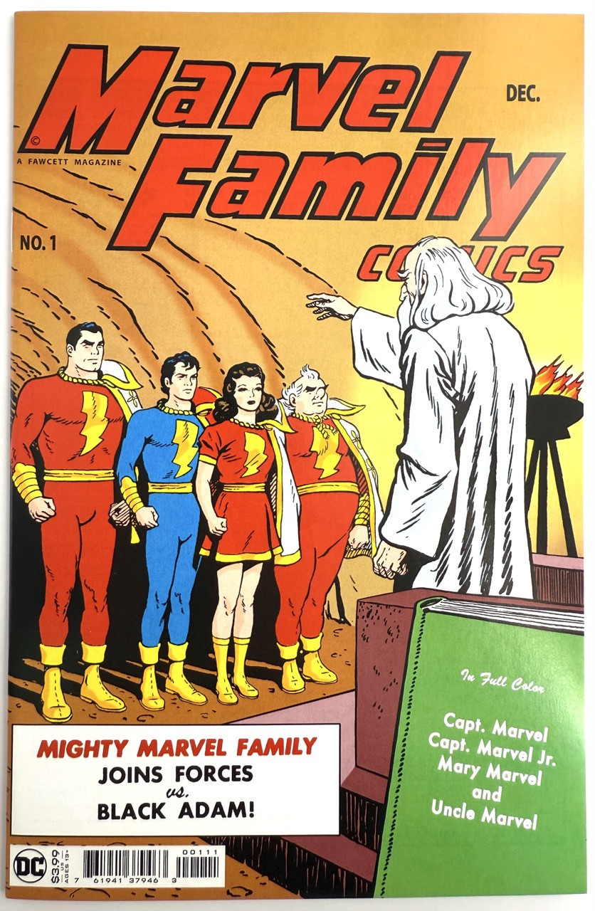 Marvel Family #1 Facsimile Edition NM (1945) 2022 Fawcett/DC