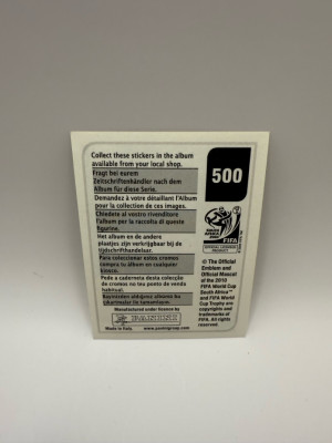 Nálepka Ronaldinho #500, Majstrovstva sveta, Panini 2010