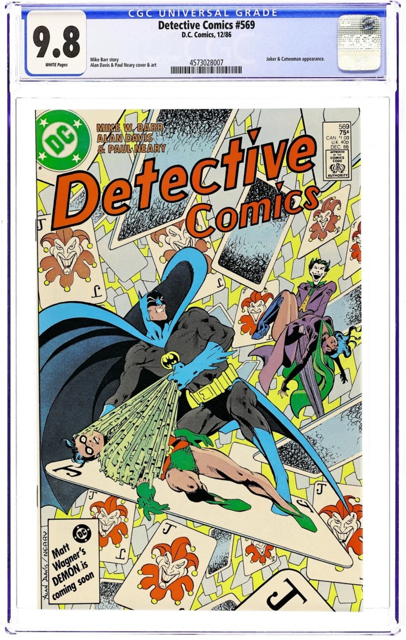 Detective Comics #569 (1986) – CGC 9.8