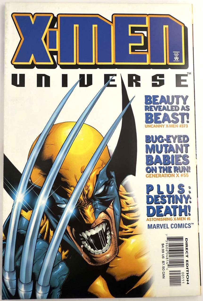 X-Men Universe komiks (1999 Marvel Series) 1 VF
