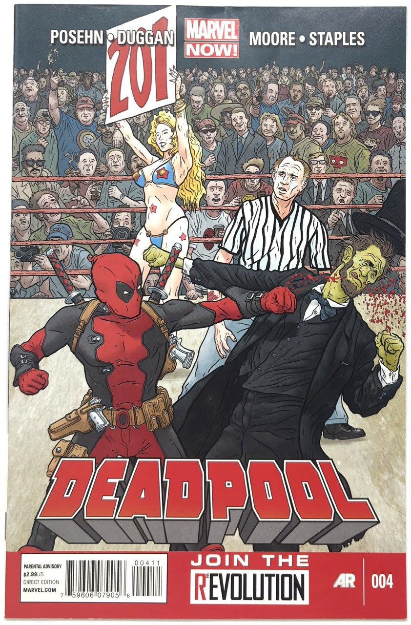 Deadpool (2013 3rd Series) 4A VF, komiks (Marvel, 2013)