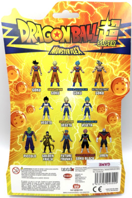 DragonBall Super MOnster Flex Saiyan Rose Goku Black