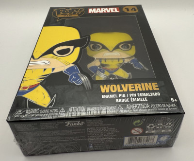 Wolverine Funko Pop Pin #14, Marvel X-Men