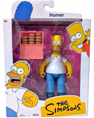 The Simpsons – Homer Simpson 5” Figúrka s šiškami (Jakks Pacific)