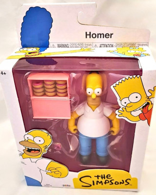 The Simpsons – Homer Simpson 5” Figúrka s šiškami (Jakks Pacific)