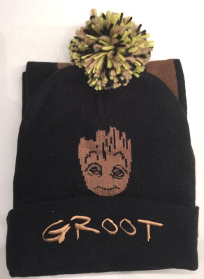 Groot Marvel Ciapka a Šál darcekovy set