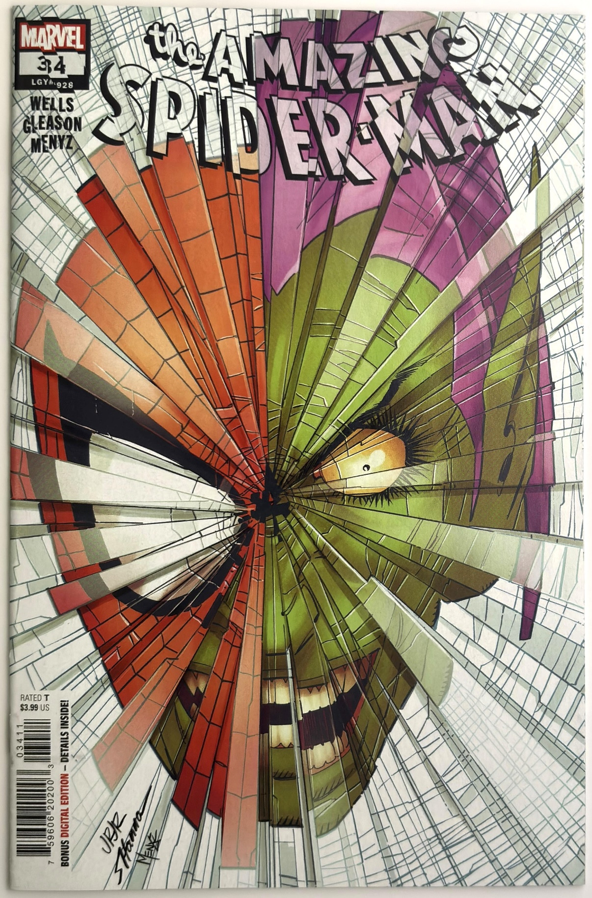 Amazing Spider-Man #34A, komiks (2022 7th Series, Marvel) 34A VF