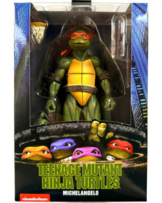 NECA Teenage Mutant Ninja Turtles (1990 Movie) Michelangelo 18 cm Akčná Figúrka