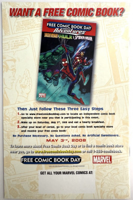 Iron Man Hulk Sampler 1 VF 2008 Marvel komiks