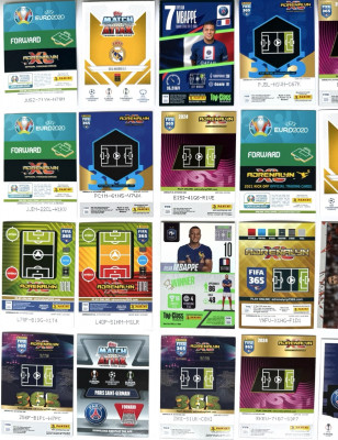 Topps, Panini Kylian Mbappe 31 kariet