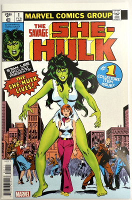 Savage She-Hulk #1 Facsimile Edition VF 1980 Marvel komiks