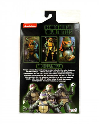 NECA Teenage Mutant Ninja Turtles (1990 Movie) Michelangelo 18 cm Akčná Figúrka