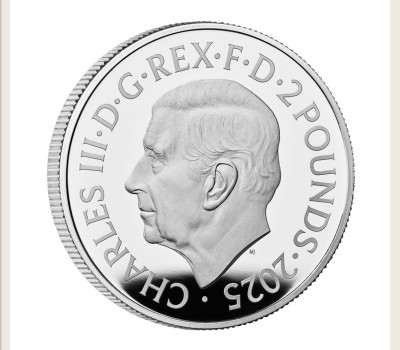 Freddie Mercury 2025 UK 1oz Silver Proof Colour Coin – Limitovaná edícia 4,500 ks